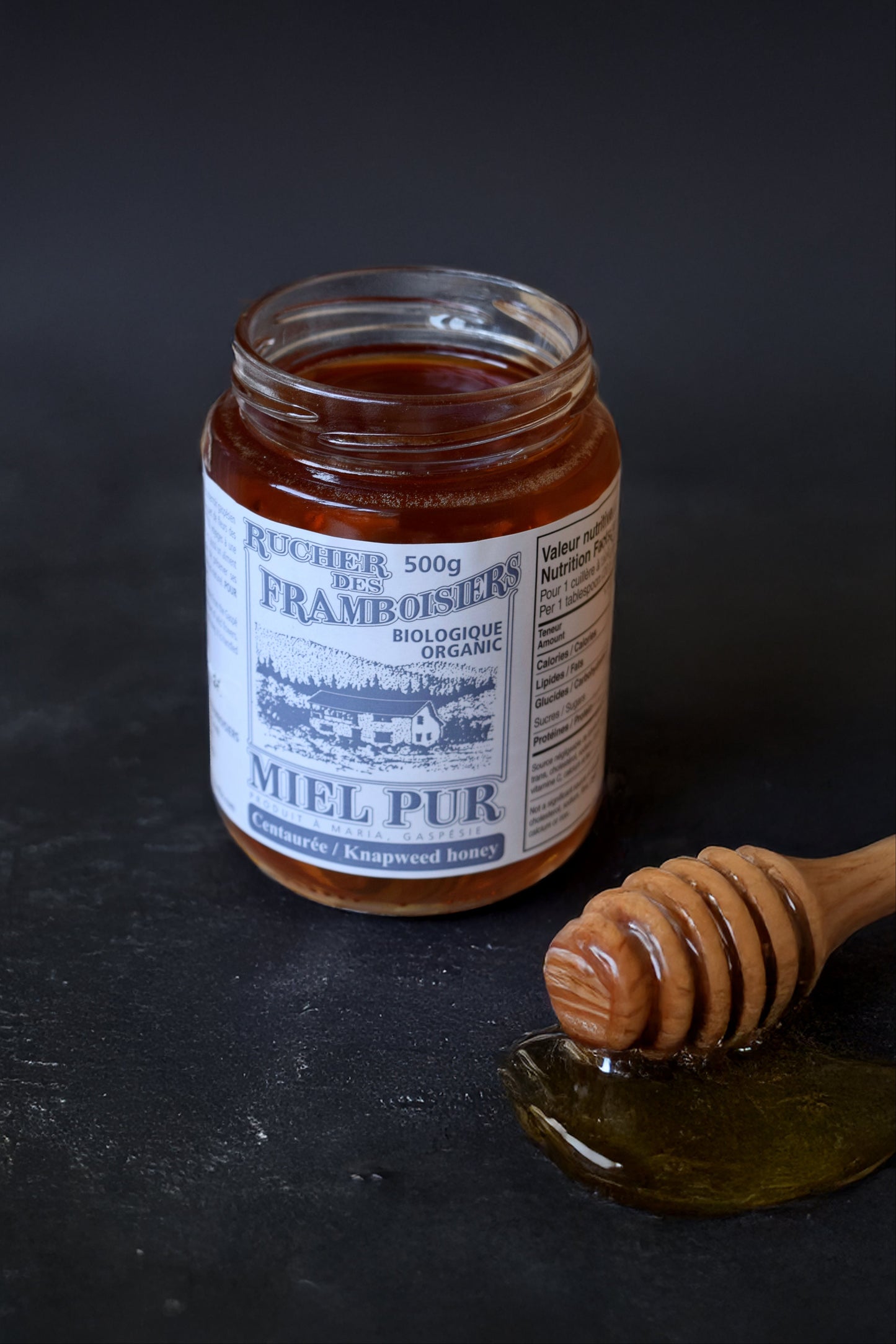 Miel de centaurée biologique du Québec